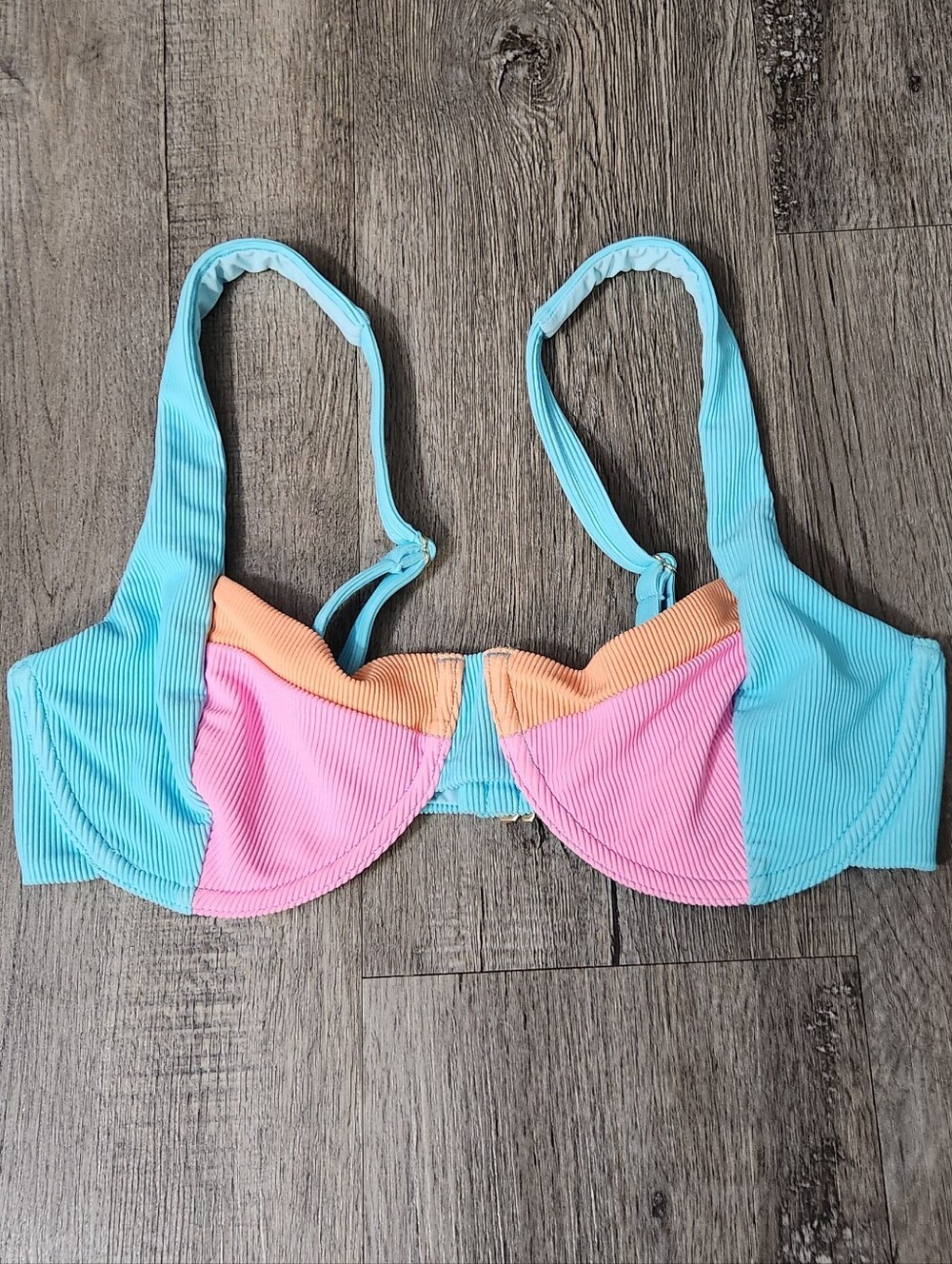 New!Beach Riot Brooks Top Crush Colorblock - Picture 5 of 10